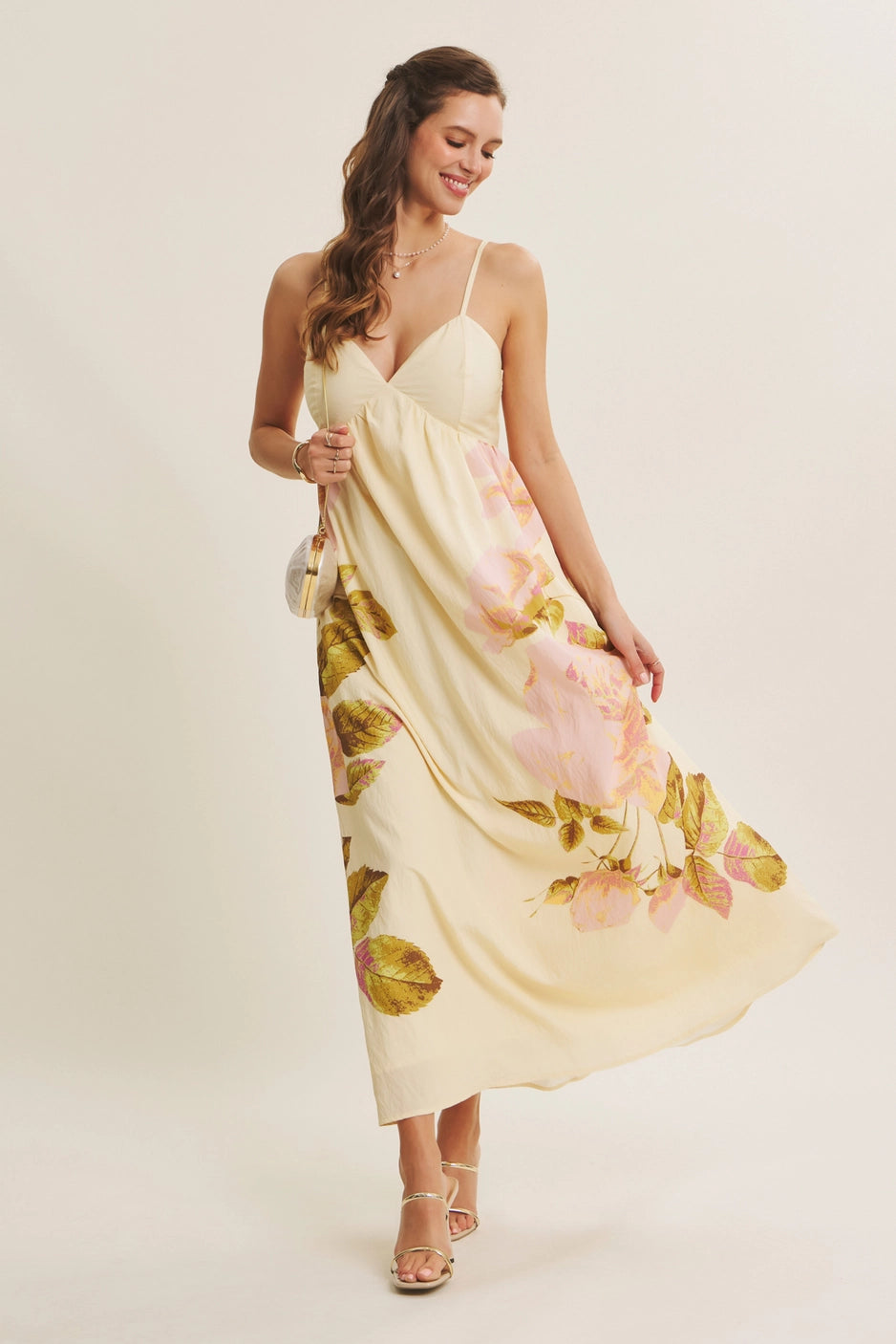 Myla Dress in Butter Cream