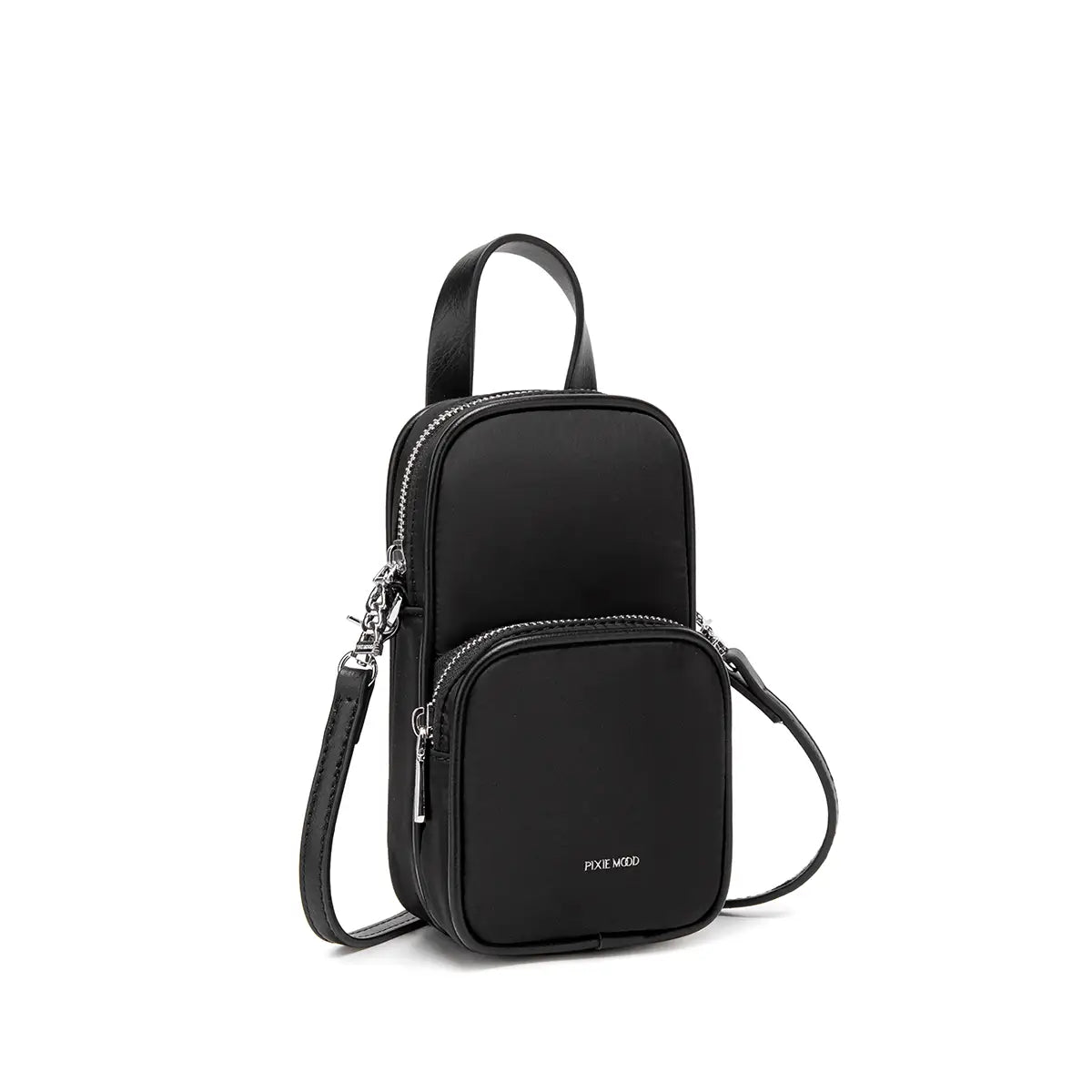 Cassandra Recycled Nylon Phone Crossbody by Pixie Mood