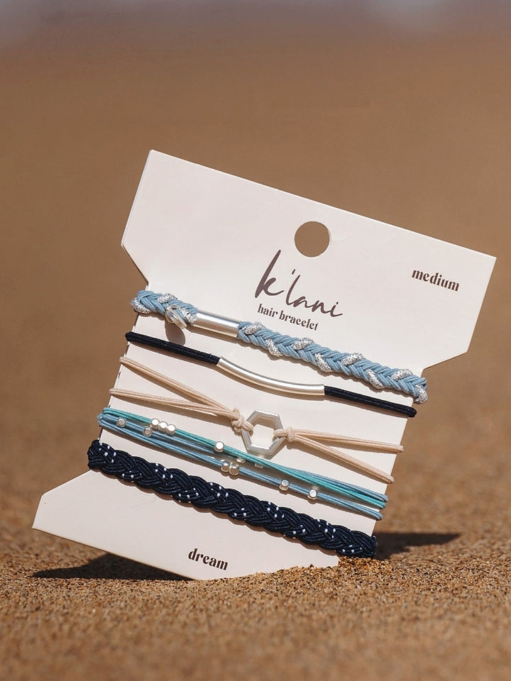 Dream Hair Tie Bracelet Set by K'lani