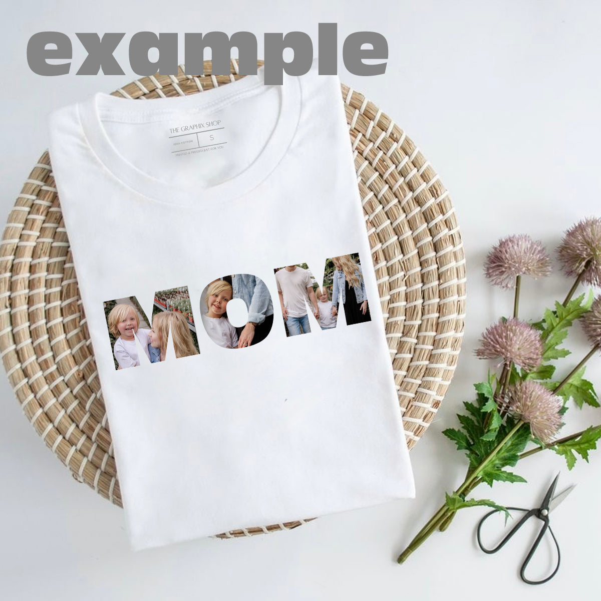 The Mom Custom Picture Tee