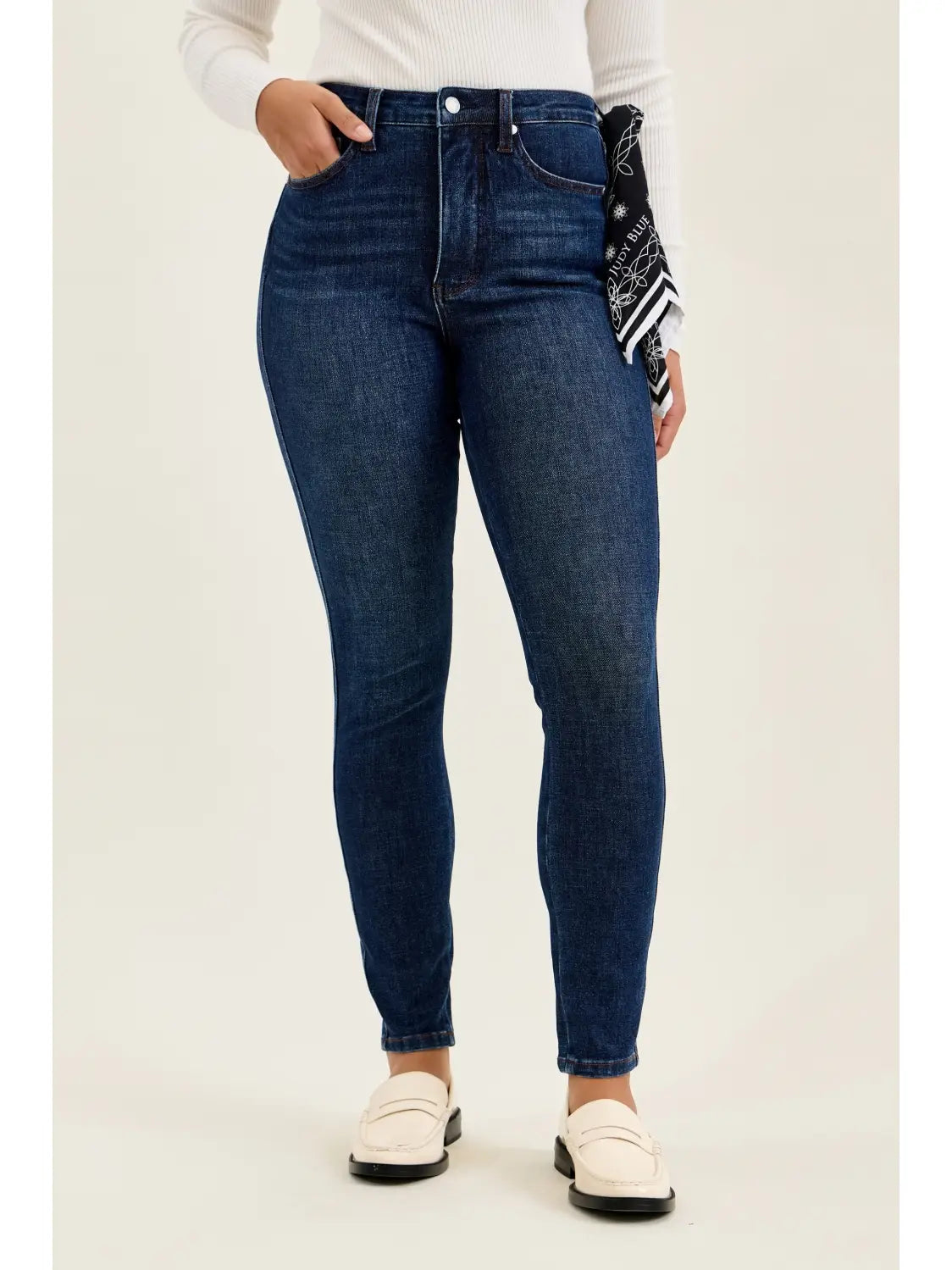 Sienna Skinny Tummy Control High Waist Jeans by Judy Blue