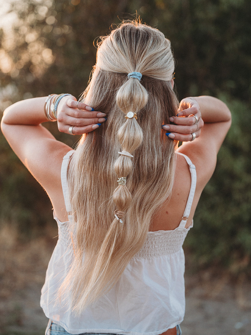 Grow Hair Tie Bracelet Set by K'lani