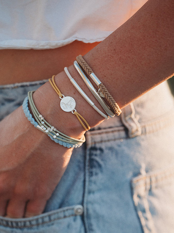 Grow Hair Tie Bracelet Set by K'lani