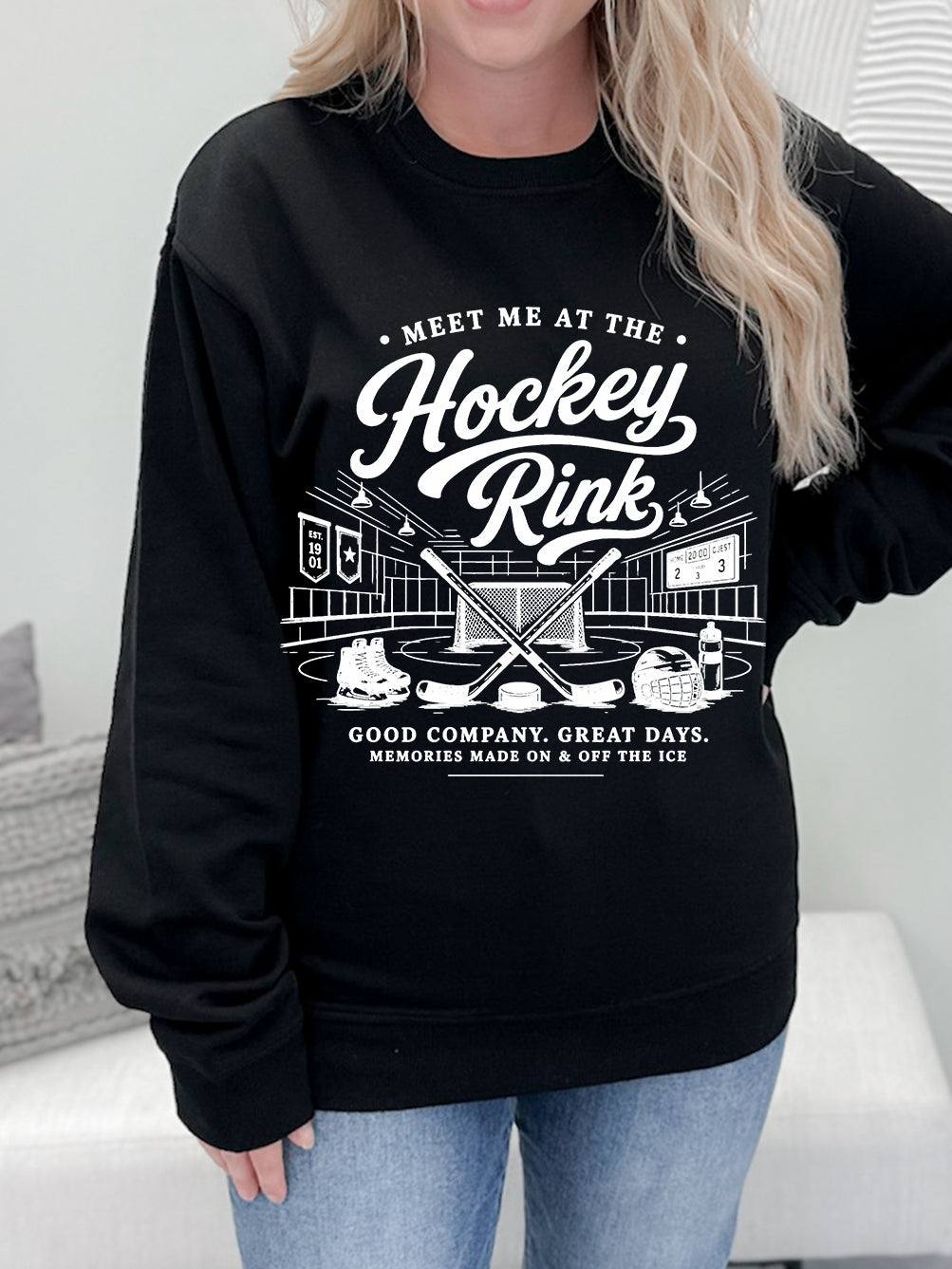 Hockey Rink Club Graphix Hoodie/Pullover