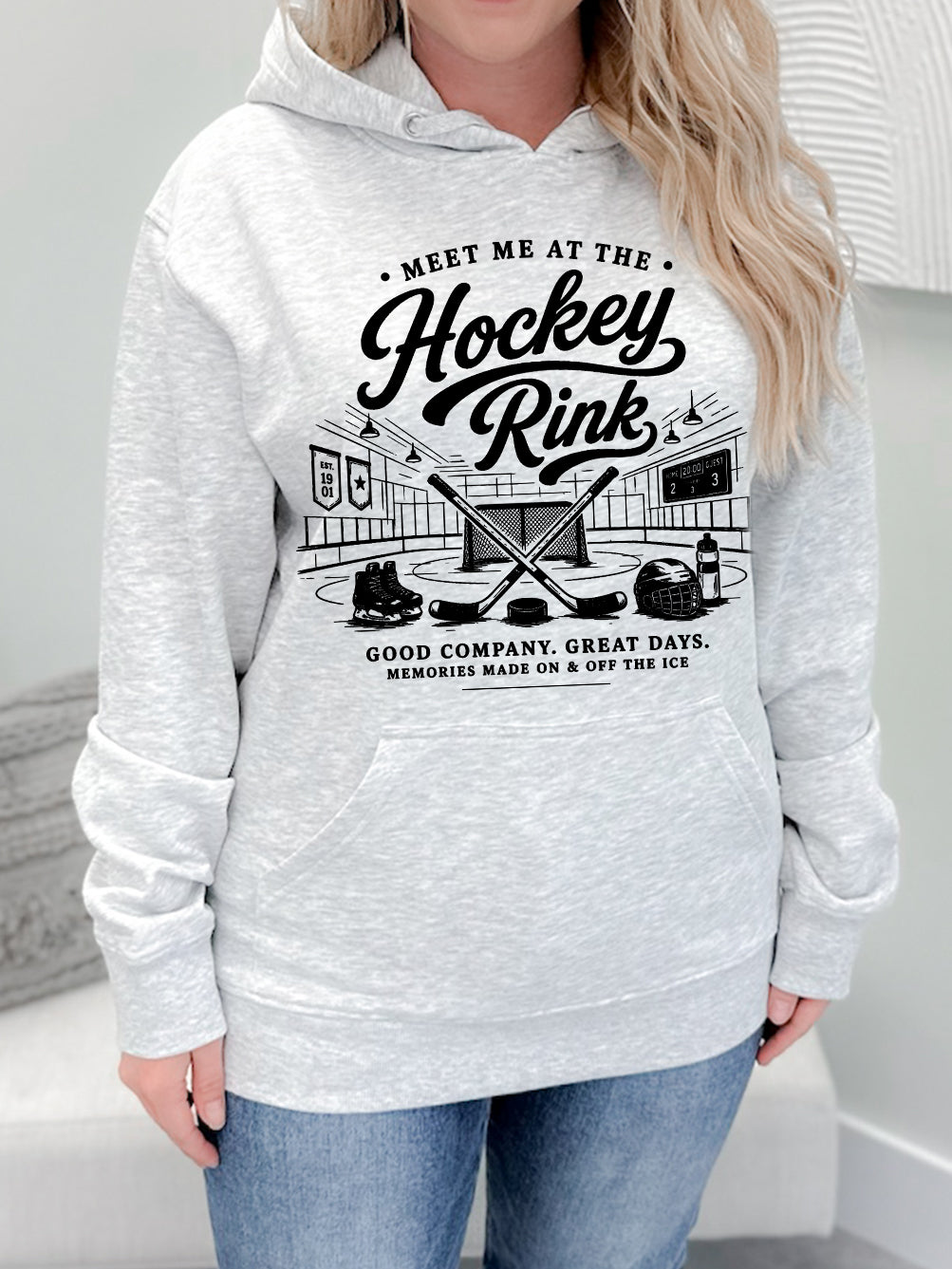 Hockey Rink Club Graphix Hoodie/Pullover