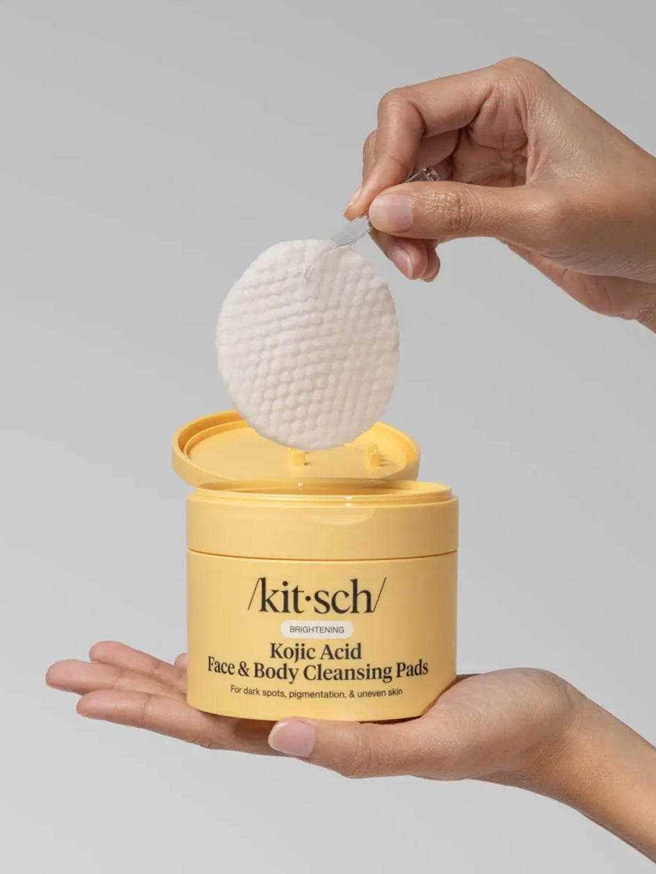 Kojic Acid Face & Body Cleansing Pads by Kitsch