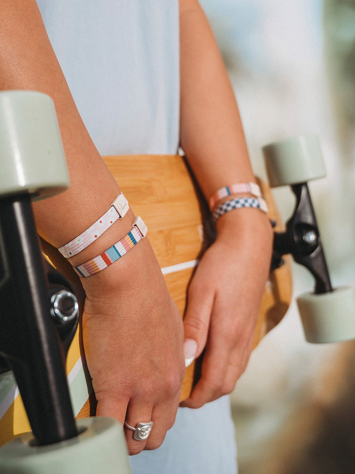 Passion Hair Tie Bracelet Set by K'lani