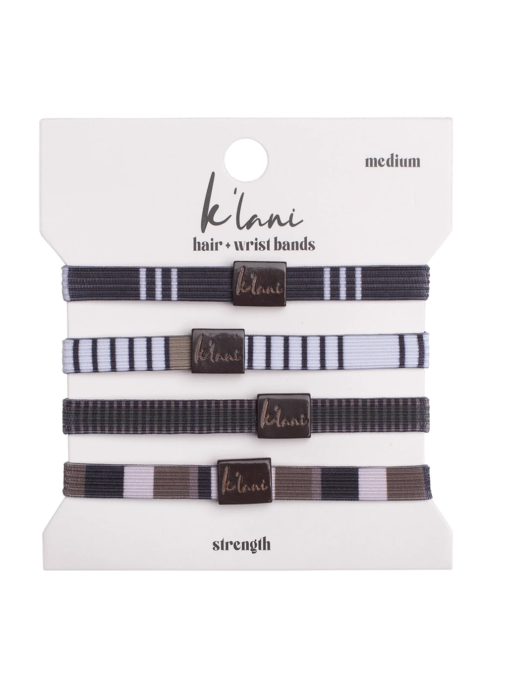 Strength Hair Tie Bracelet Set by K'lani