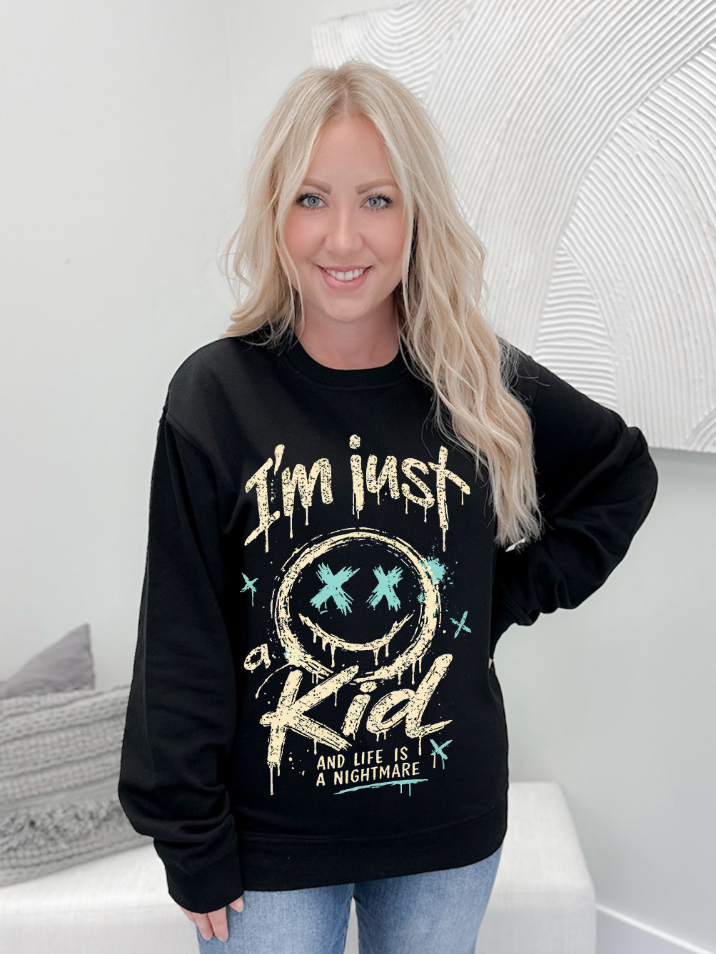 I'm Just A Kid Graphix Pullover