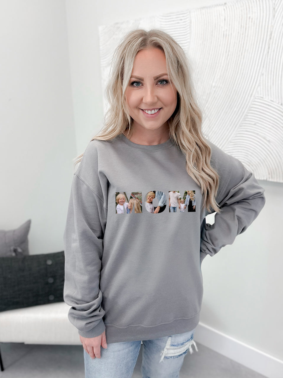 The Mom Custom Picture Tee