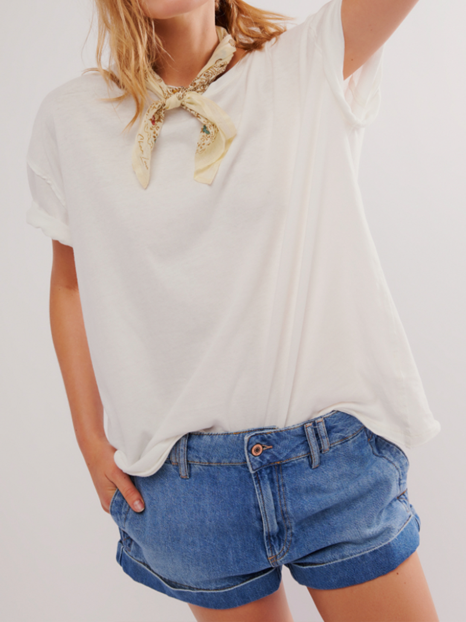 Nina Tee in Ivory by Free People