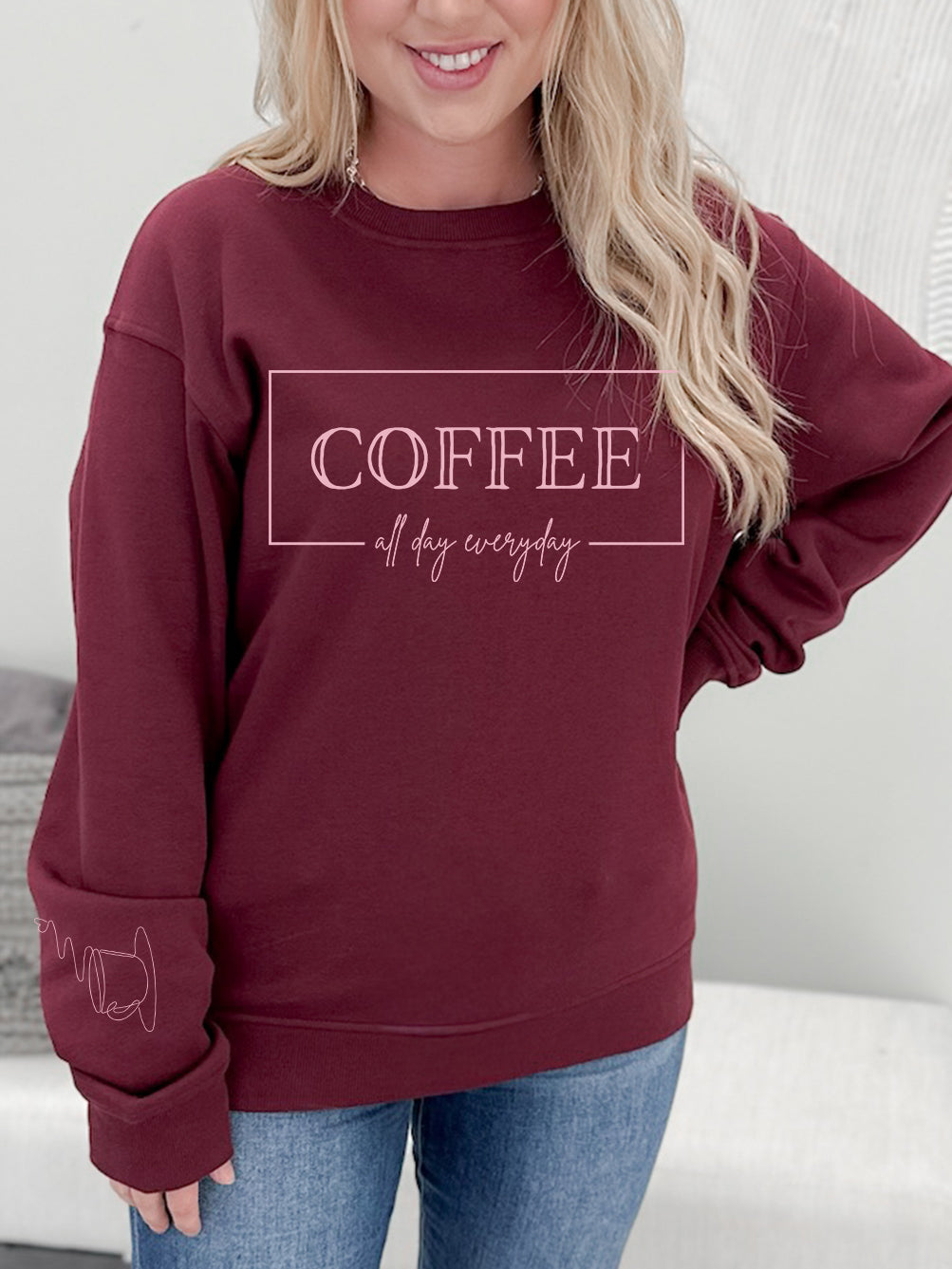 Coffee All Day Everyday Graphix Pullover