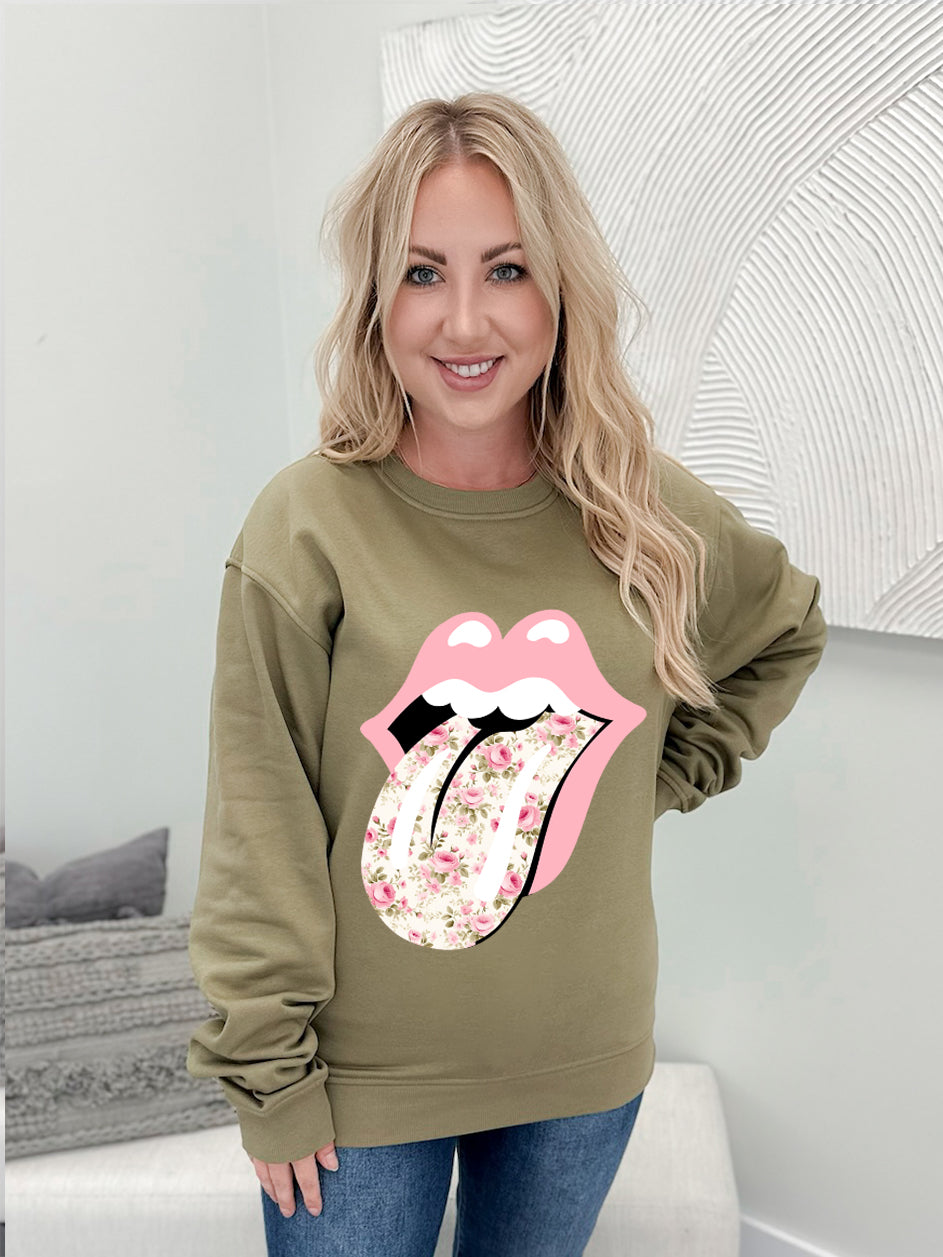 Petal & Pout Graphix Pullover / Hoodie