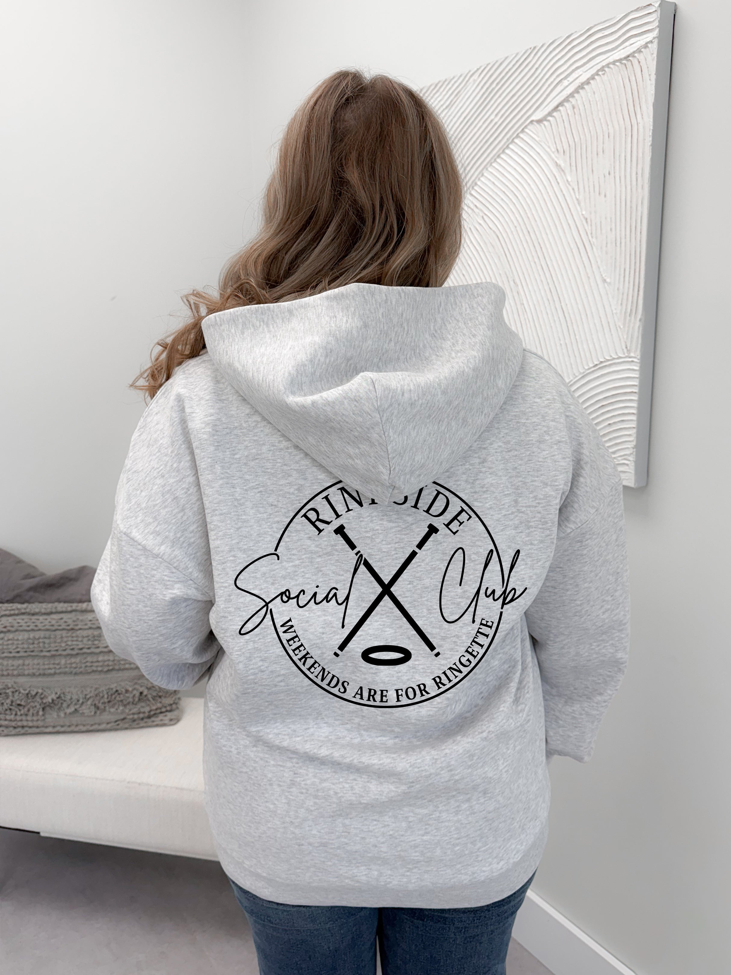 Ringette Half Zip Graphix Hoodie