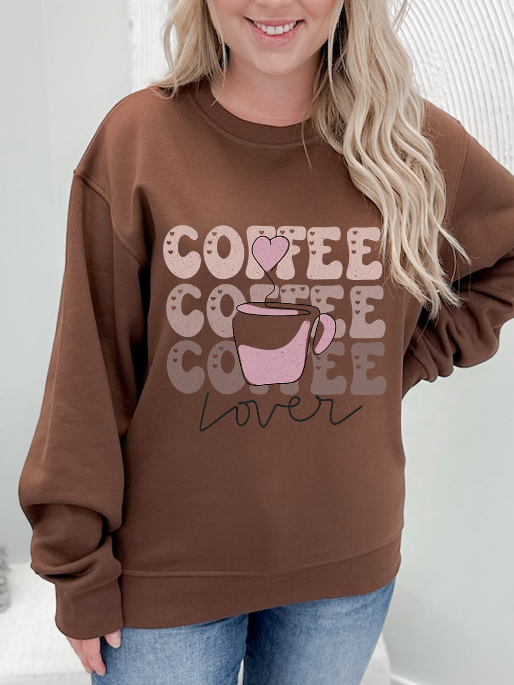Coffee Lover Graphix Pullover
