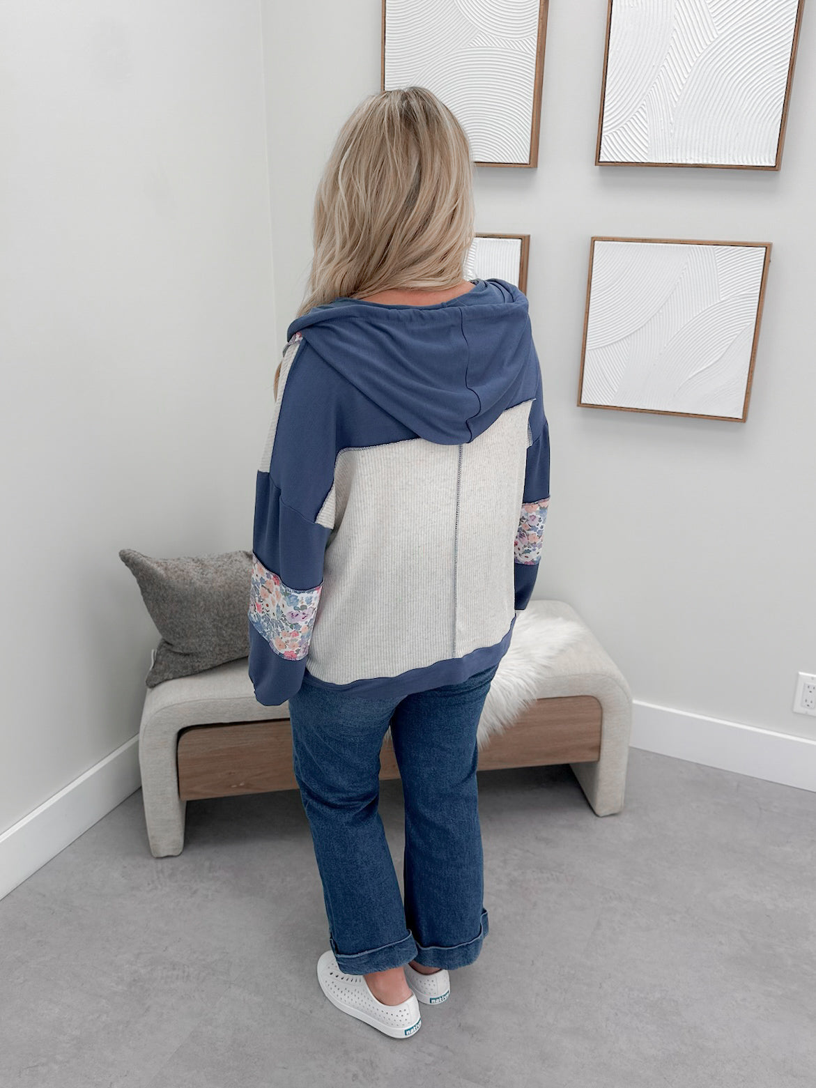 Petunia Hoodie in Oatmeal