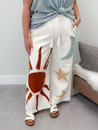 Celeste Pants in Ivory