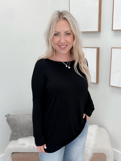 Shania Long Sleeve in Black