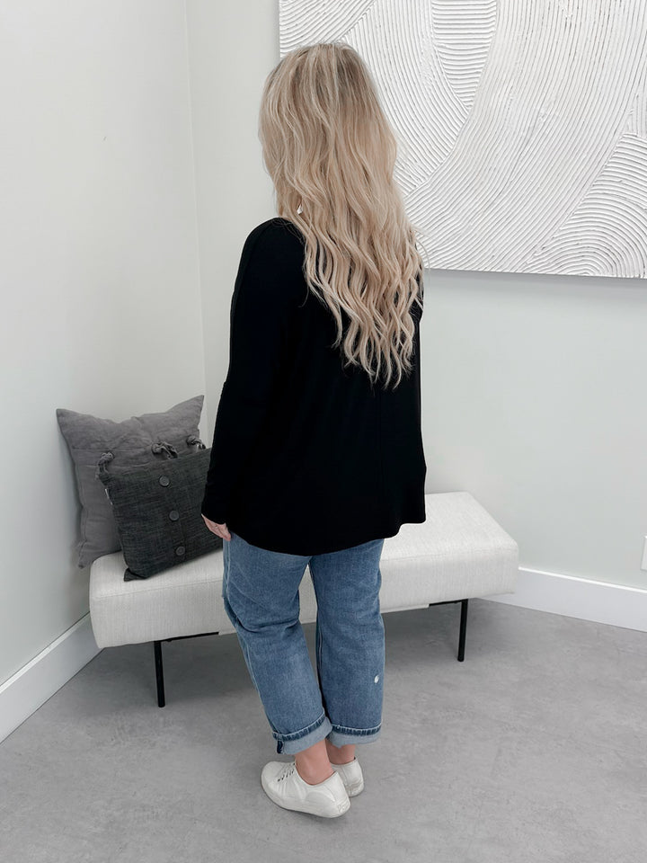 Shania Long Sleeve in Black