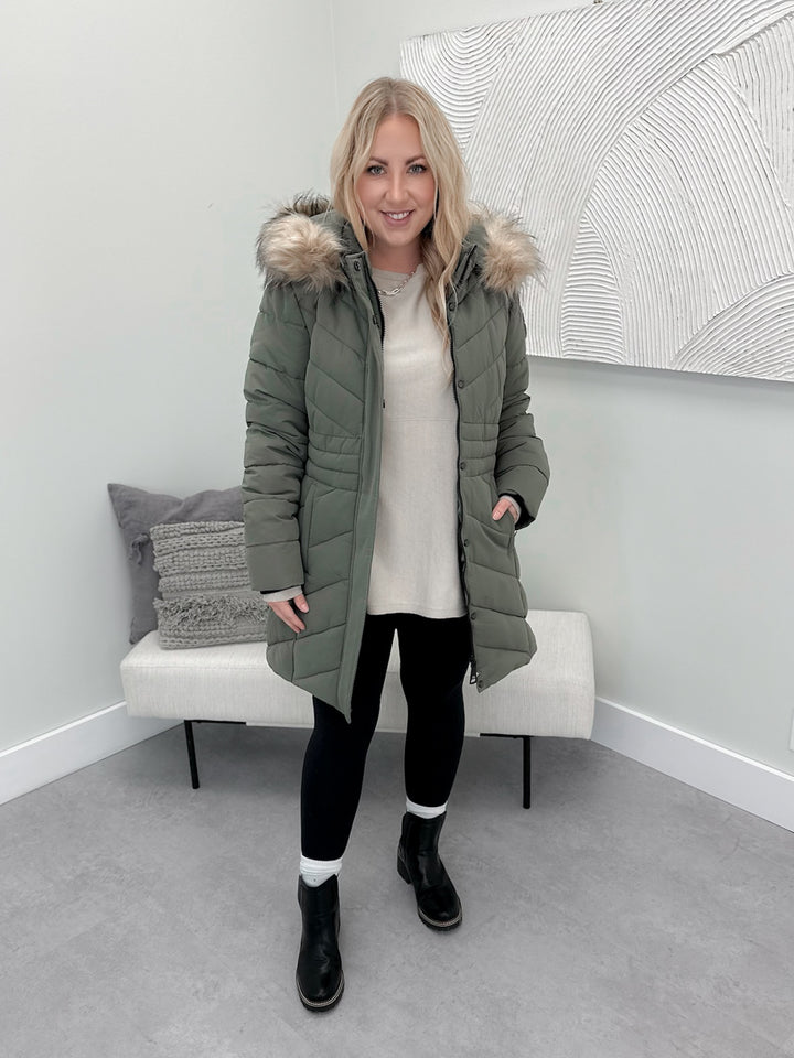 Whistler Chevron Parka in Leaf