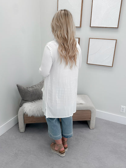 Melora Cardigan in Ivory