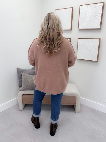 Aurora Sweater in Rose Gold