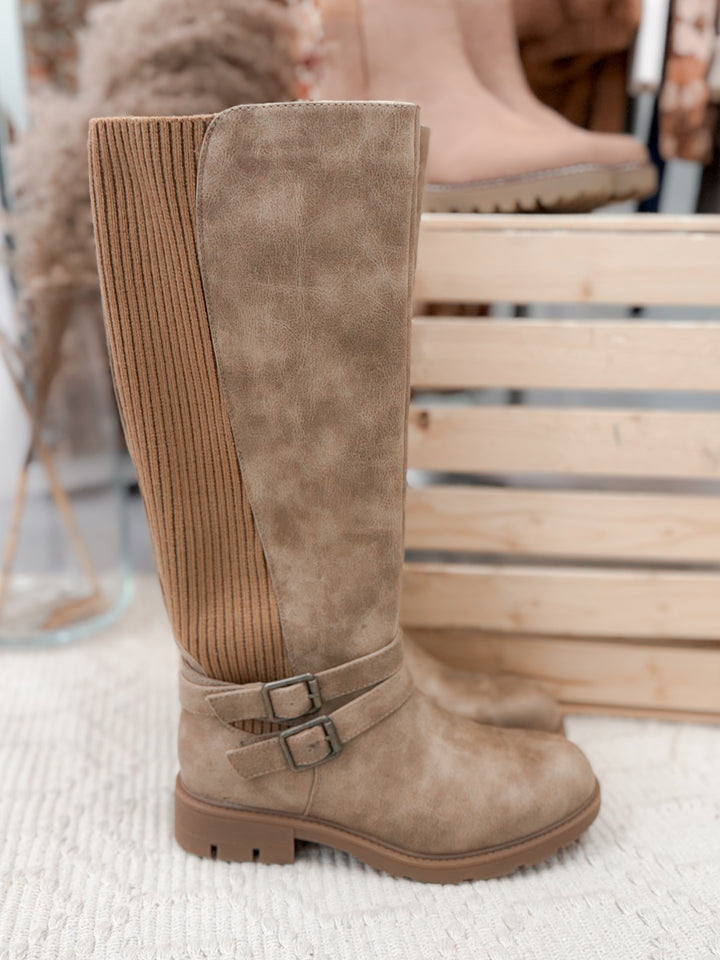 Hay Bale Boot in Taupe by Corkys