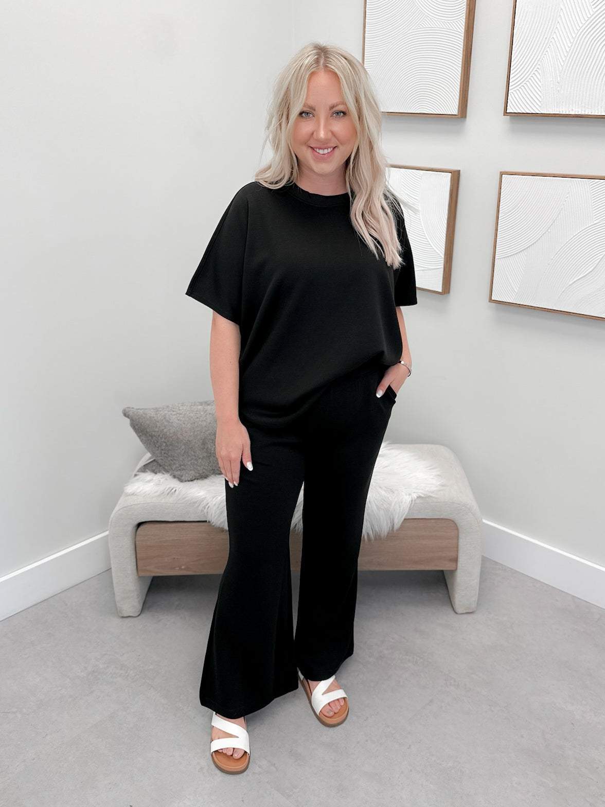 Gio Comfy Set in Black