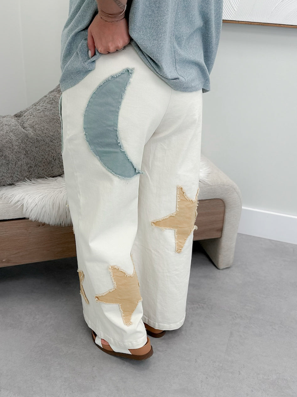Celeste Pants in Ivory