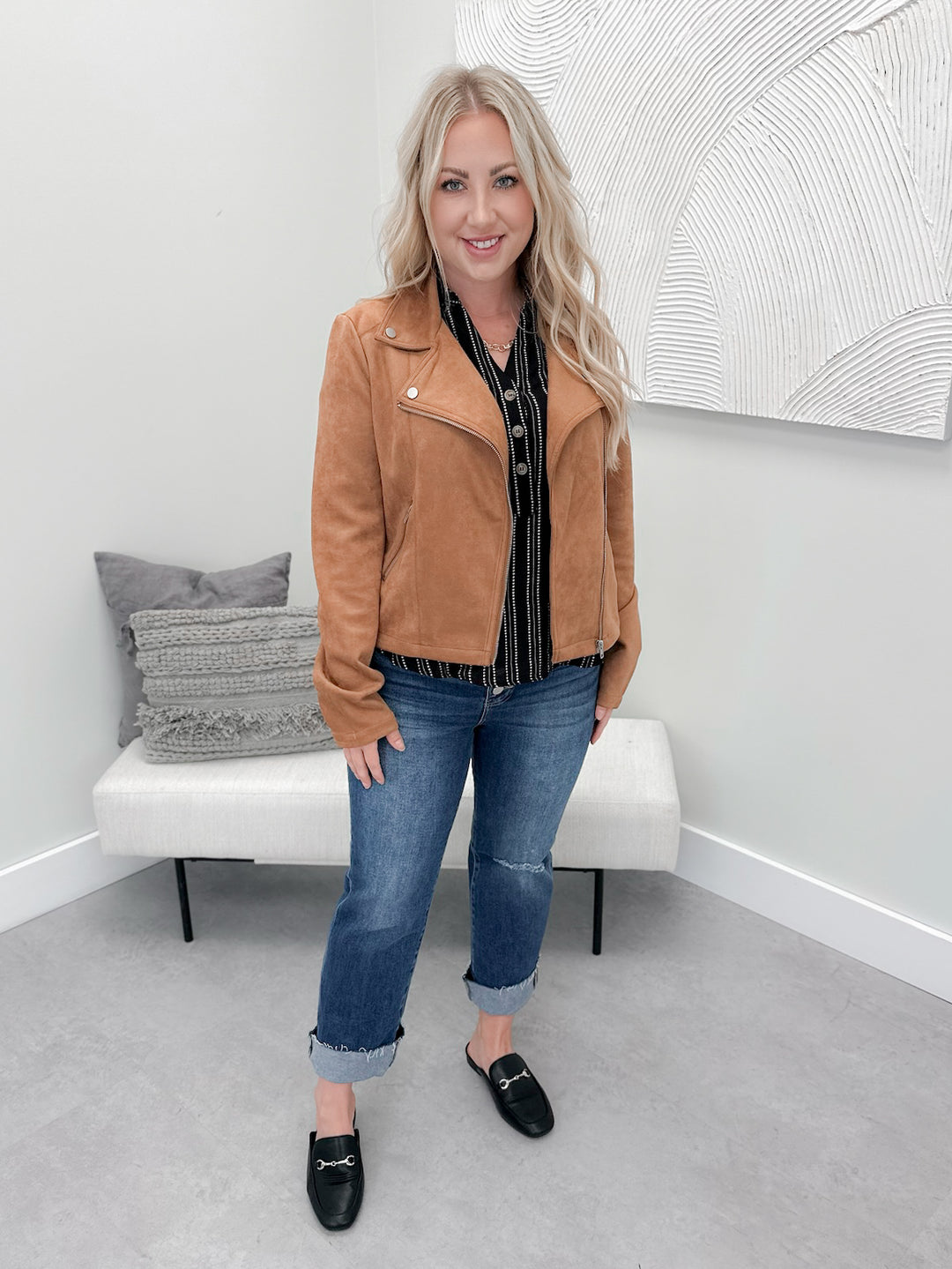 Reed Jacket in Camel