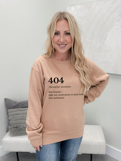 404 Graphix Pullover / Hoodie