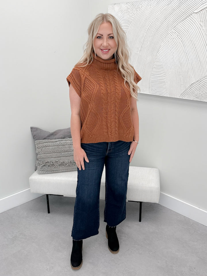 Carmine Sweater in Caramel