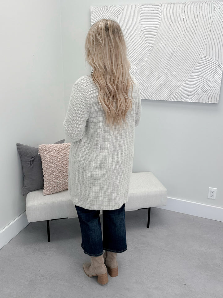 Sonnett Coatigan in Taupe Glimmer