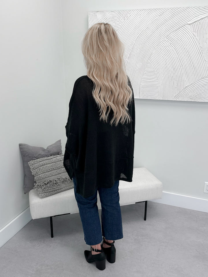 Delaney Sweater in Black