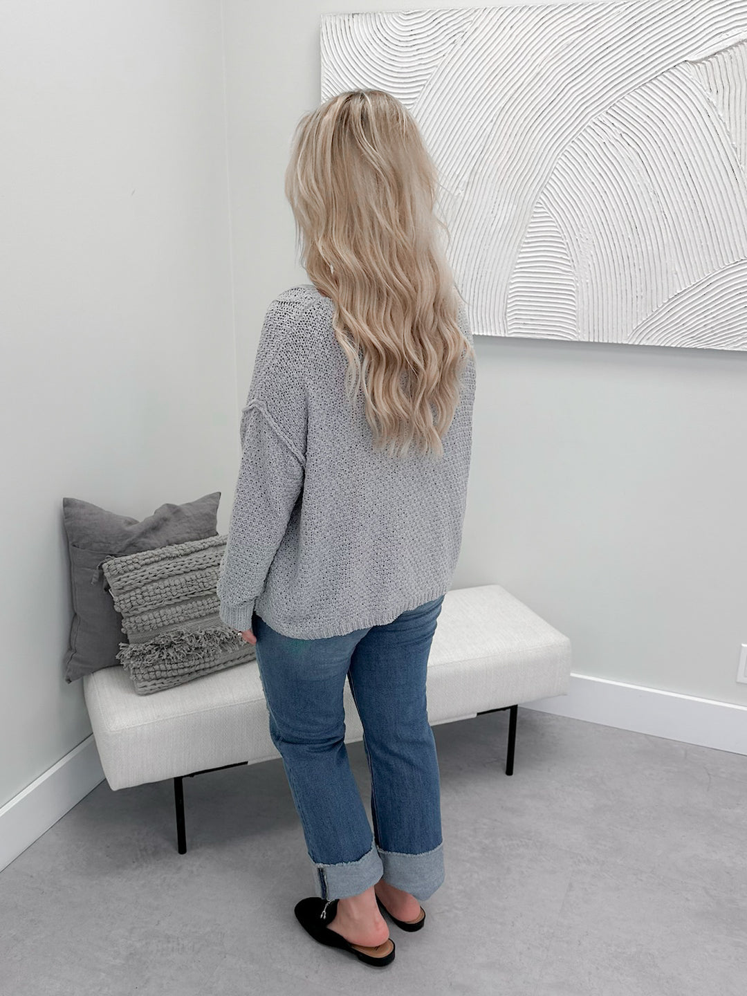 Jace Sweater in Grey