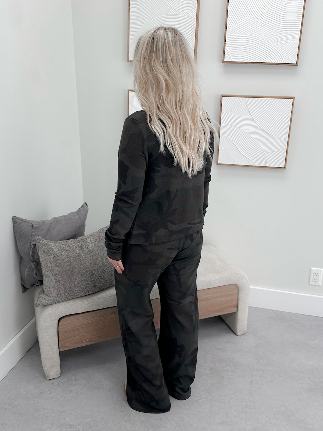 Thermal 24/7 Pant in Cross Country Camo by Ampersand Avenue