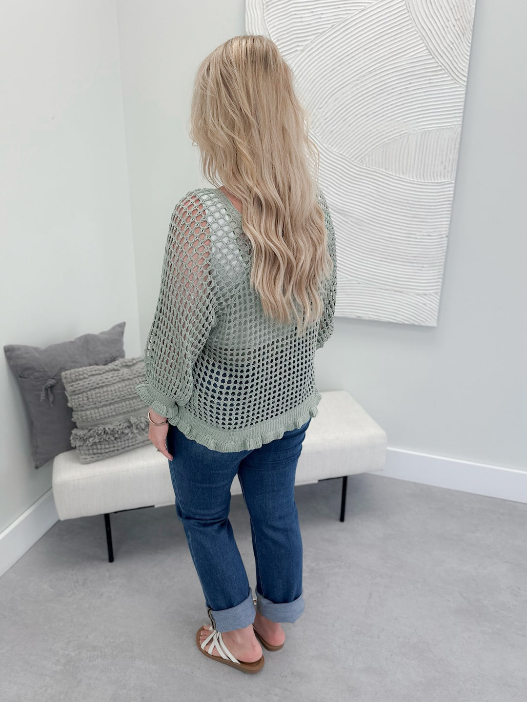 Calista Sweater in Sage