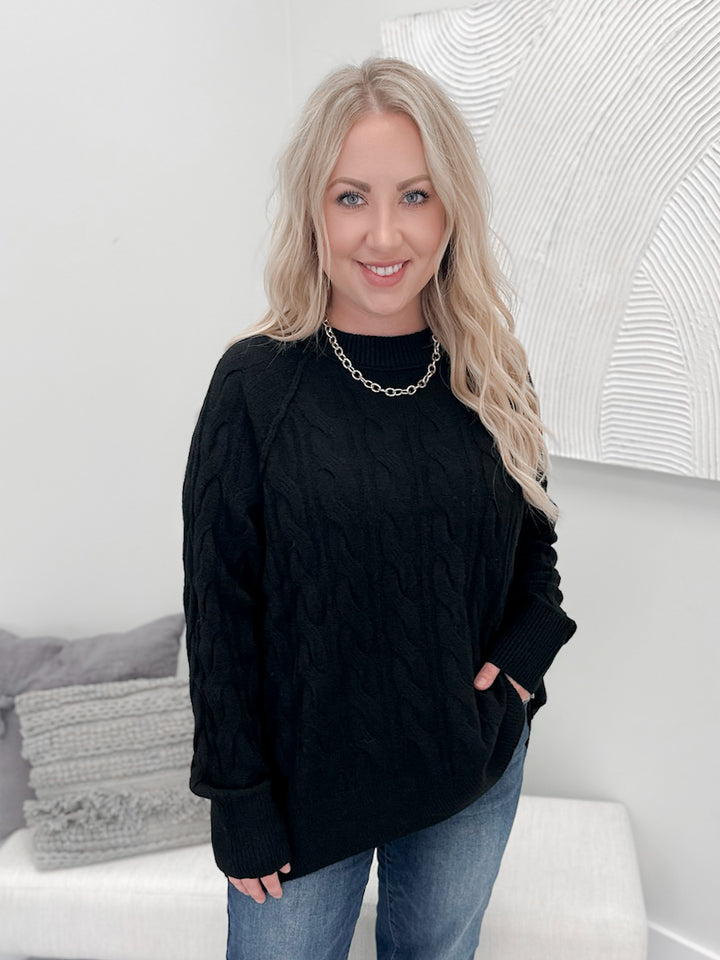 Elm Sweater in Black