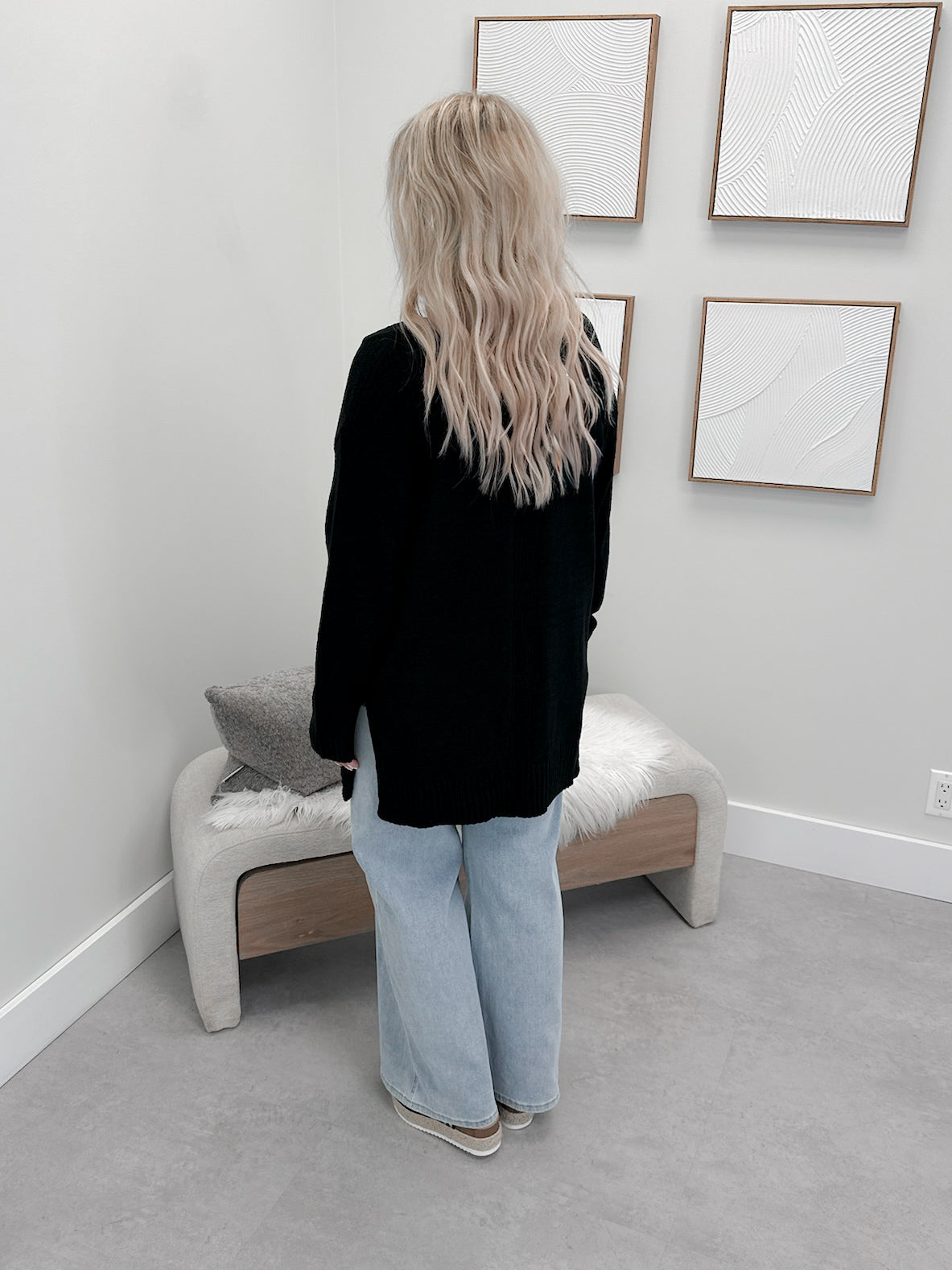 Billie Cardigan in Black