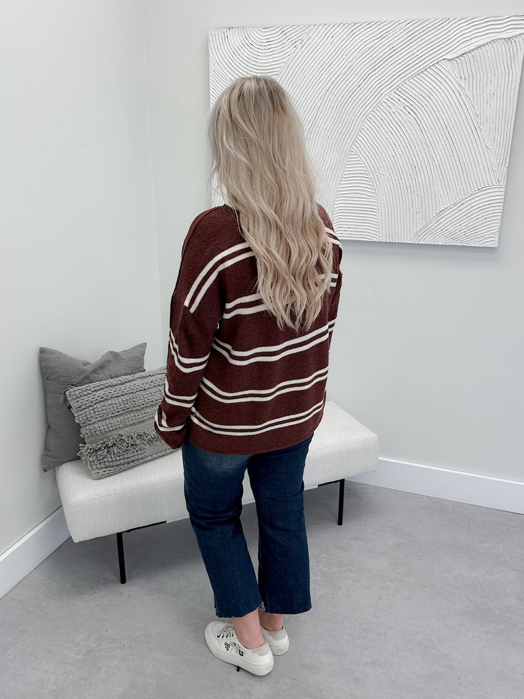 Amara Sweater in Chestnut