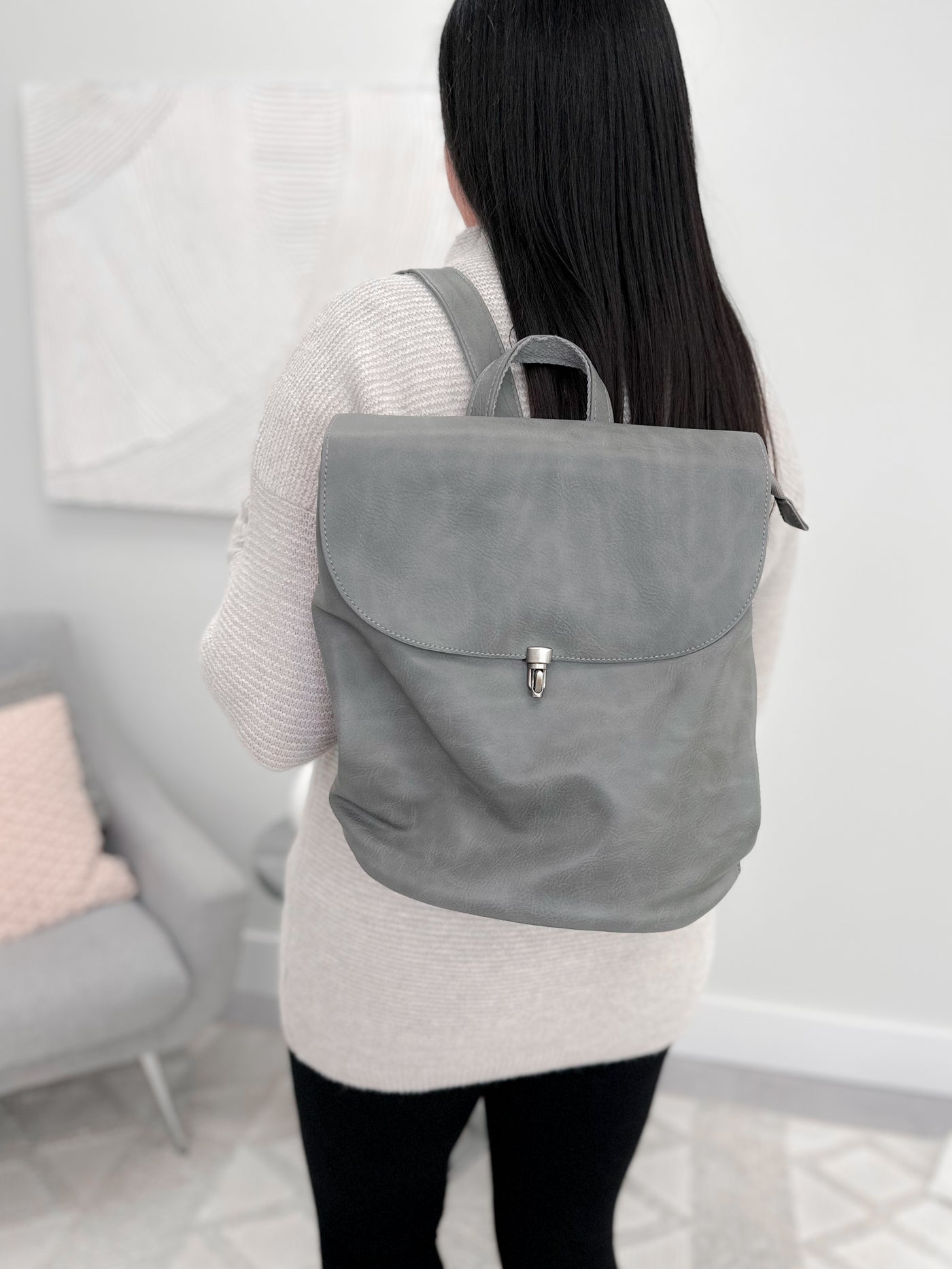 Sparrow Backpack in Charcoal