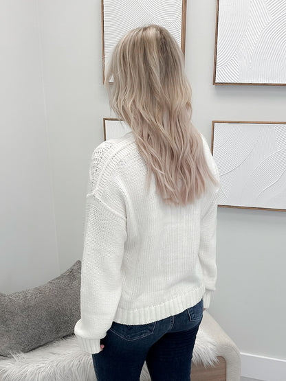 Eighty Seven Sweater in Cream