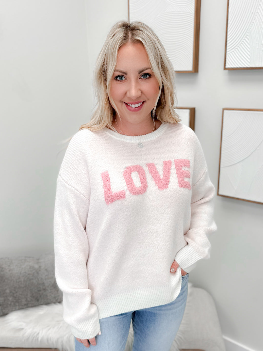 Love Sweater in Ivory