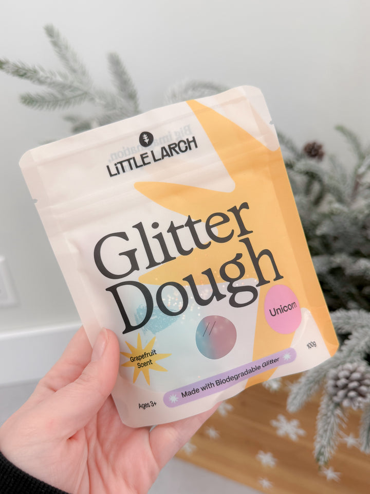 Glitter Dough in Unicorn