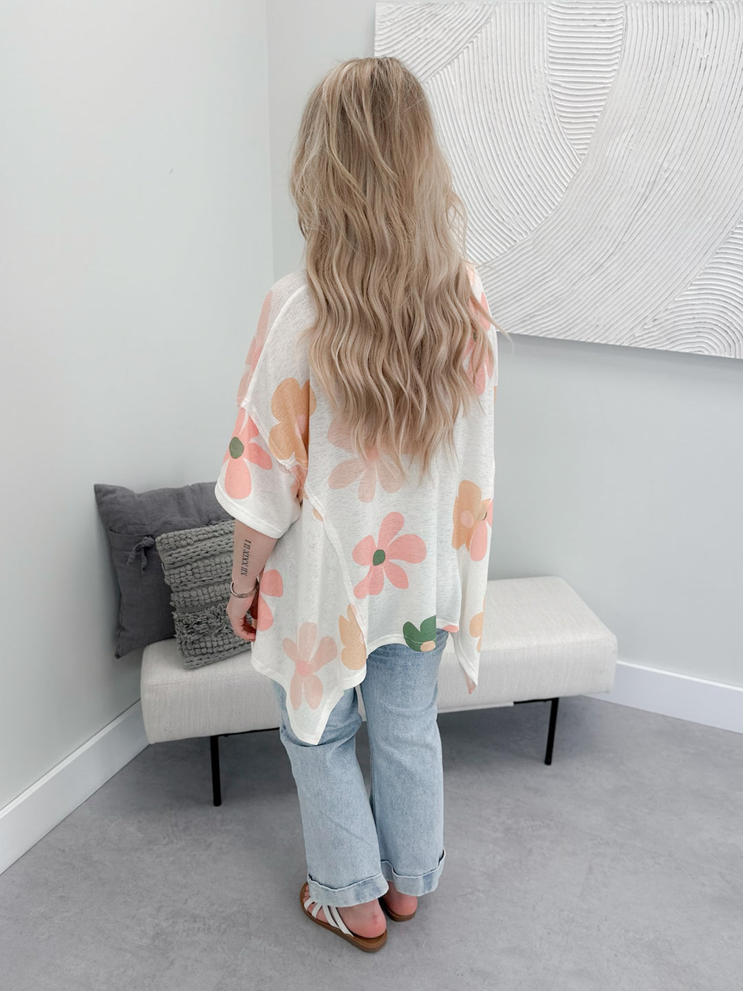 Liora Daisy Sweater in Ivory