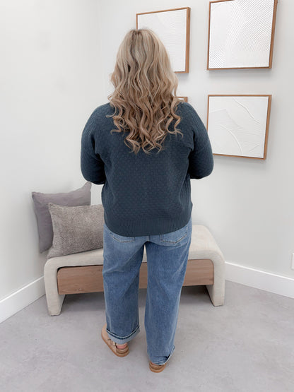 Gianna Sweater in Teal