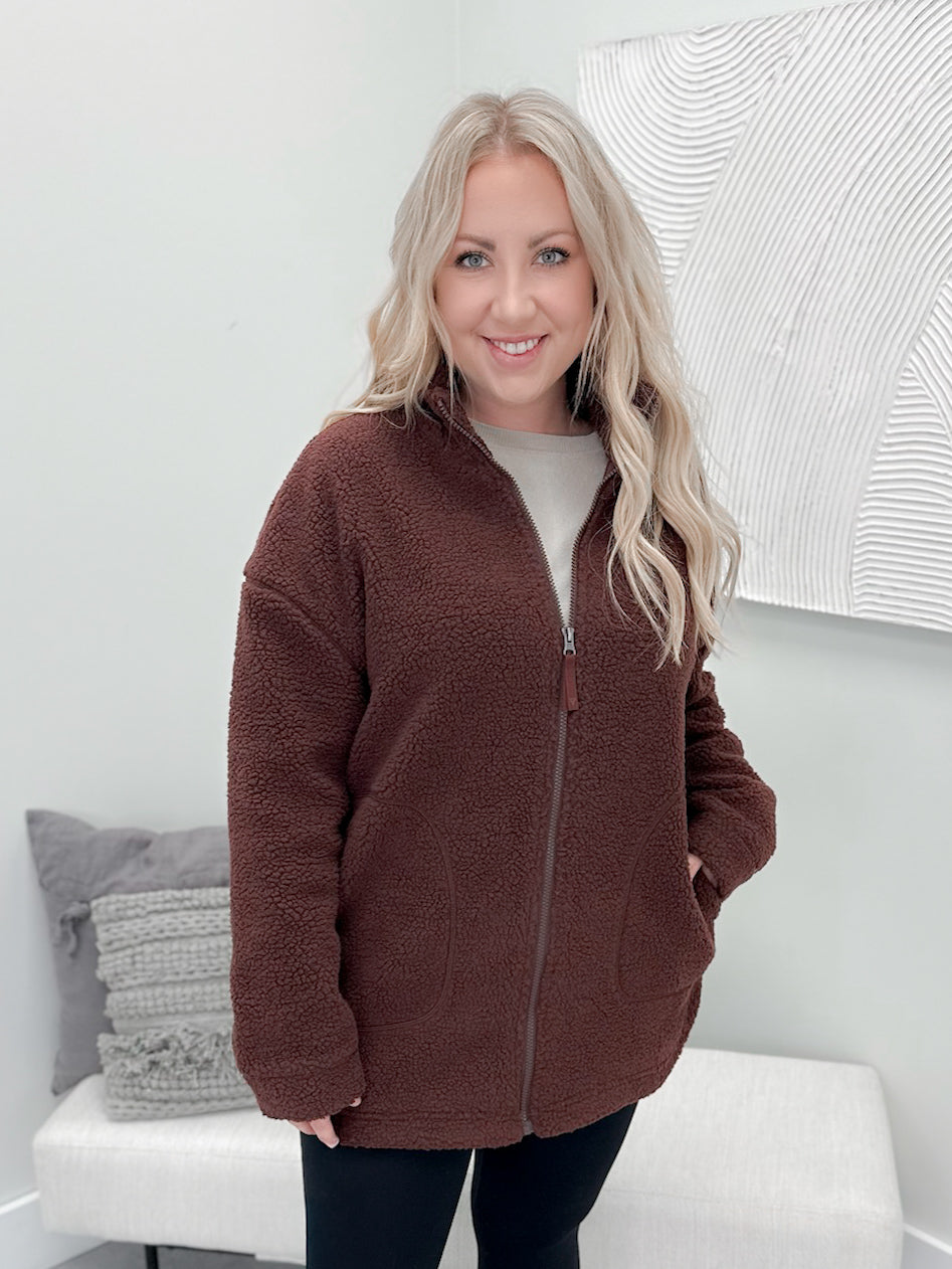 Blairmore Jacket in Chocolate
