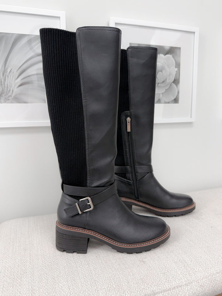 High There Boot in Black by Corky's