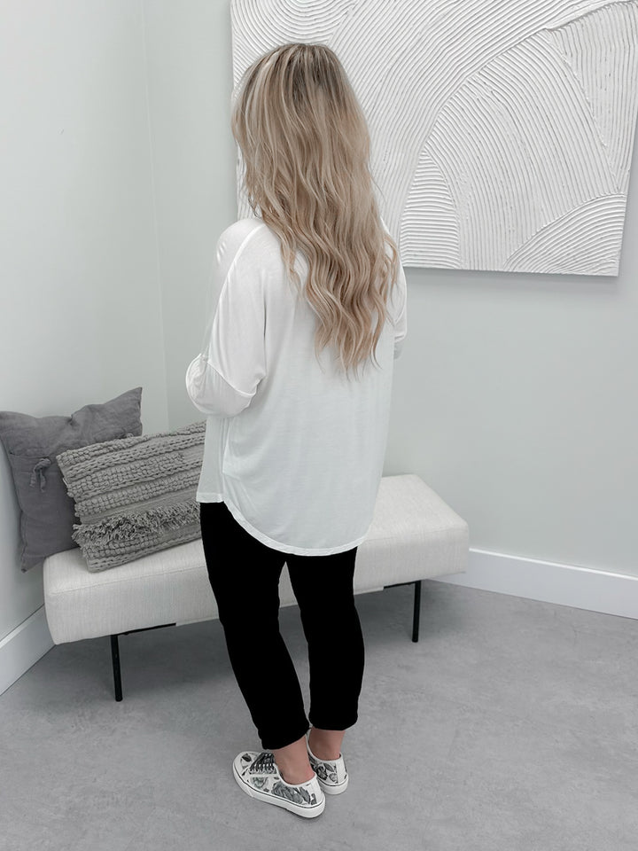 Avenlie Long Sleeve in Cloud