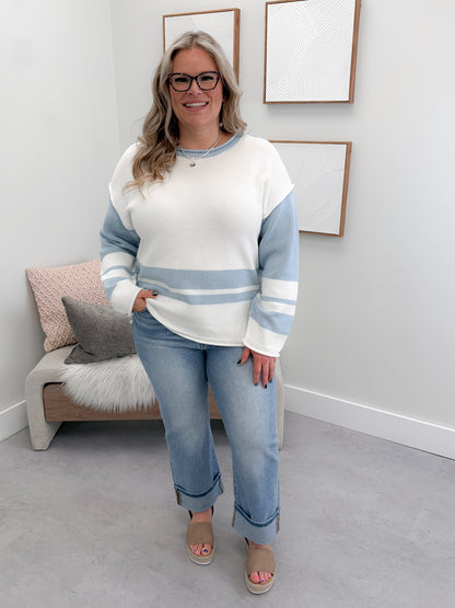 Valley Sweater in Blue